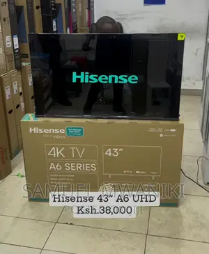 Hisense 43" Smart Uhd Frameless Tv Voice Command Newmodel