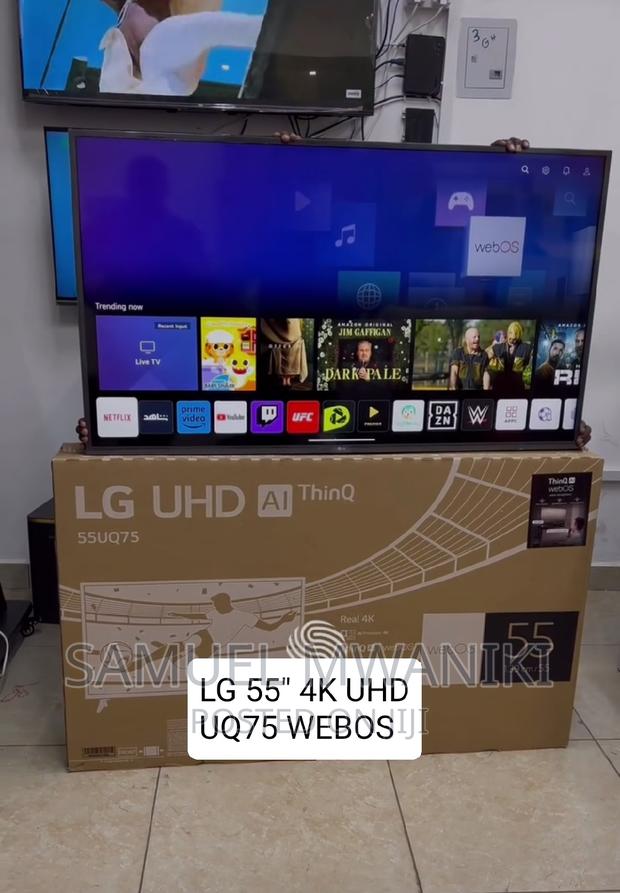 Lg 55'' Uhd Frameless Webos Smart Tv Magic Remote HDR