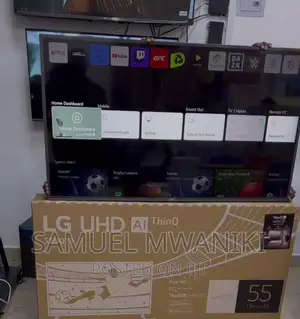 Lg 55'' Uhd Frameless Webos Smart Tv Magic Remote HDR