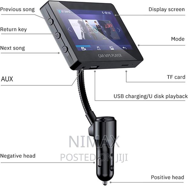 Bluetooth MP5 Player, 4.3 Inch - Digital MP5 Music Player - thumbnail 2