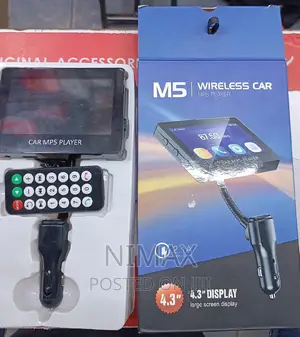 Bluetooth MP5 Player, 4.3 Inch - Digital MP5 Music Player