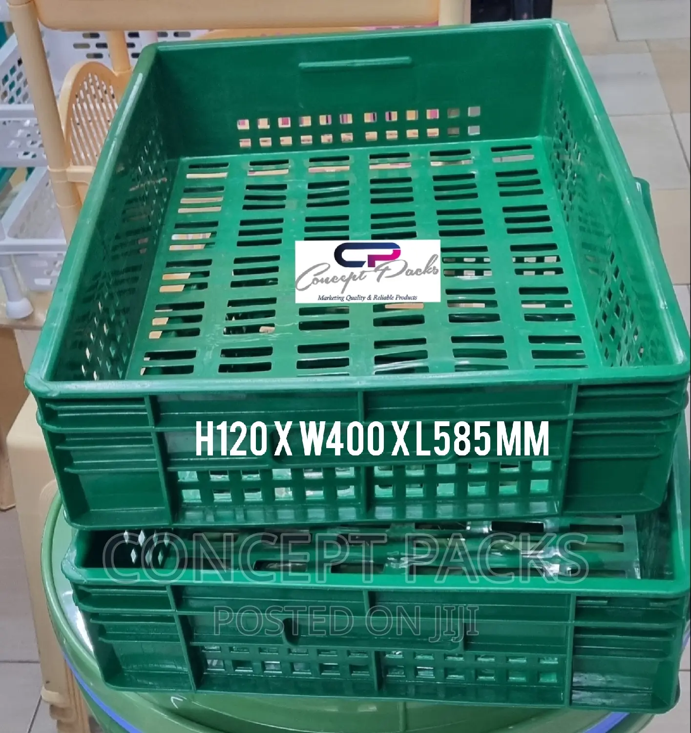 Grocery Store Crates