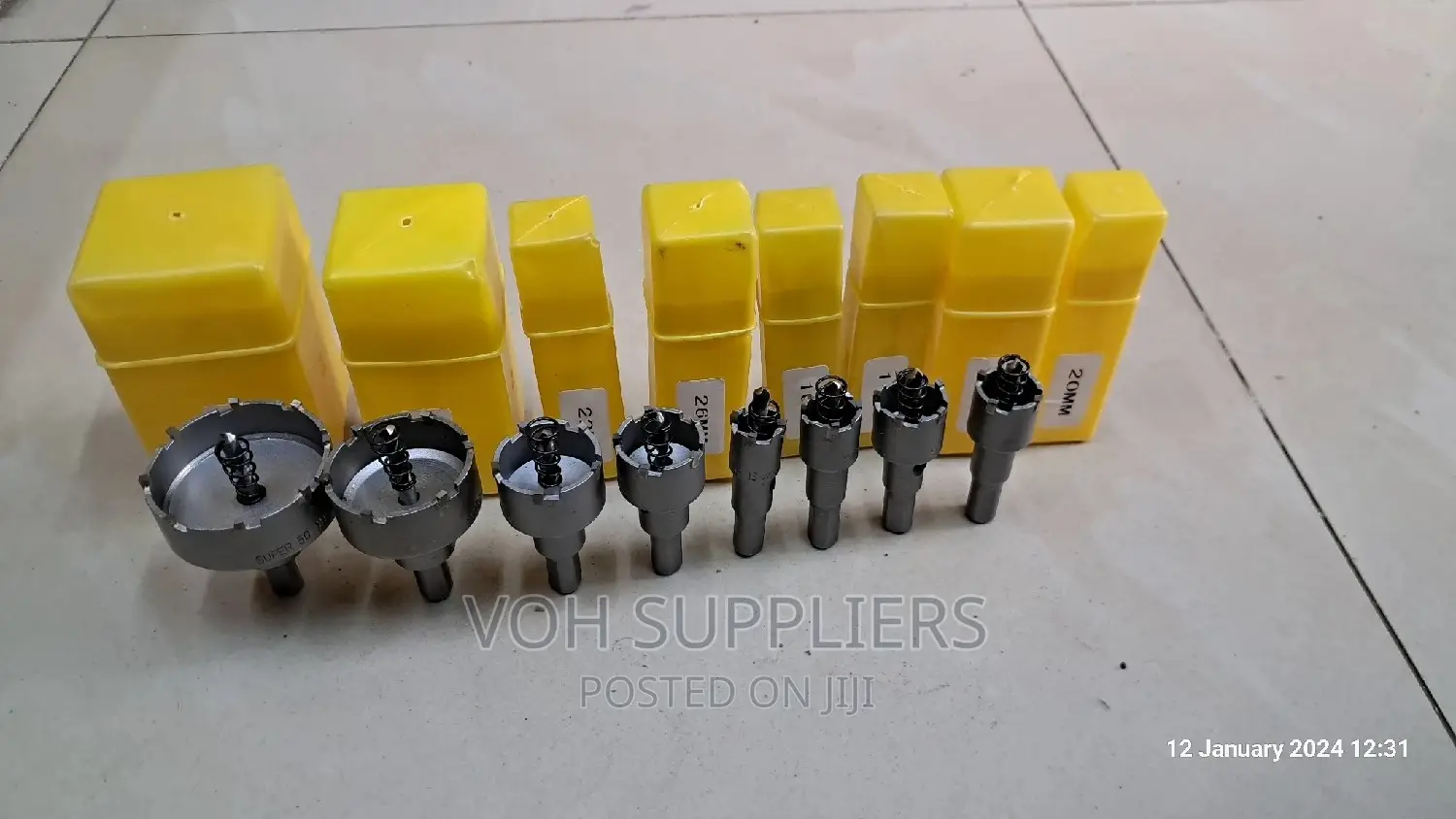 10pcs Cabide Holesaw Bit Set