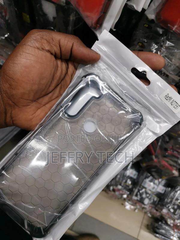 Case Cover Rugged Honeycomb Clear for Xiaomi Redmi Note 8T - thumbnail 2