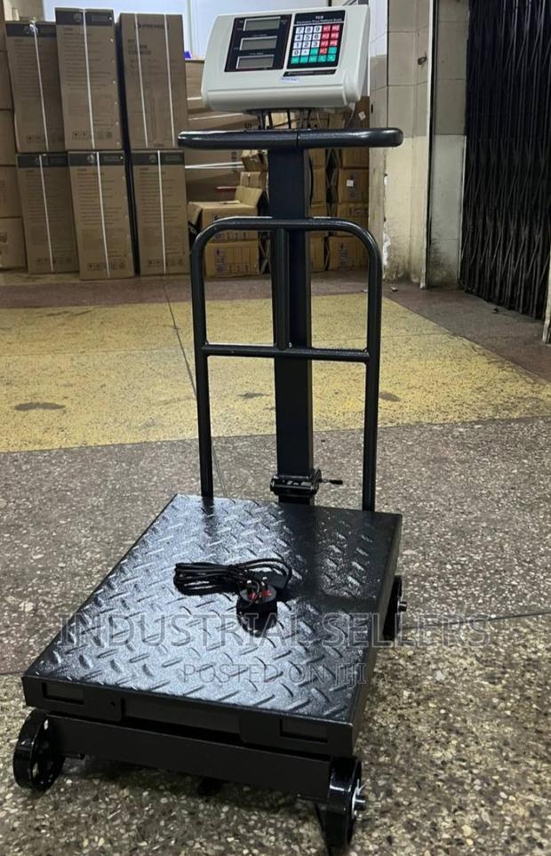 300kgs Platform Scale With Wheels - main view