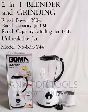 Boma Blender 2 in 1 Model BM806