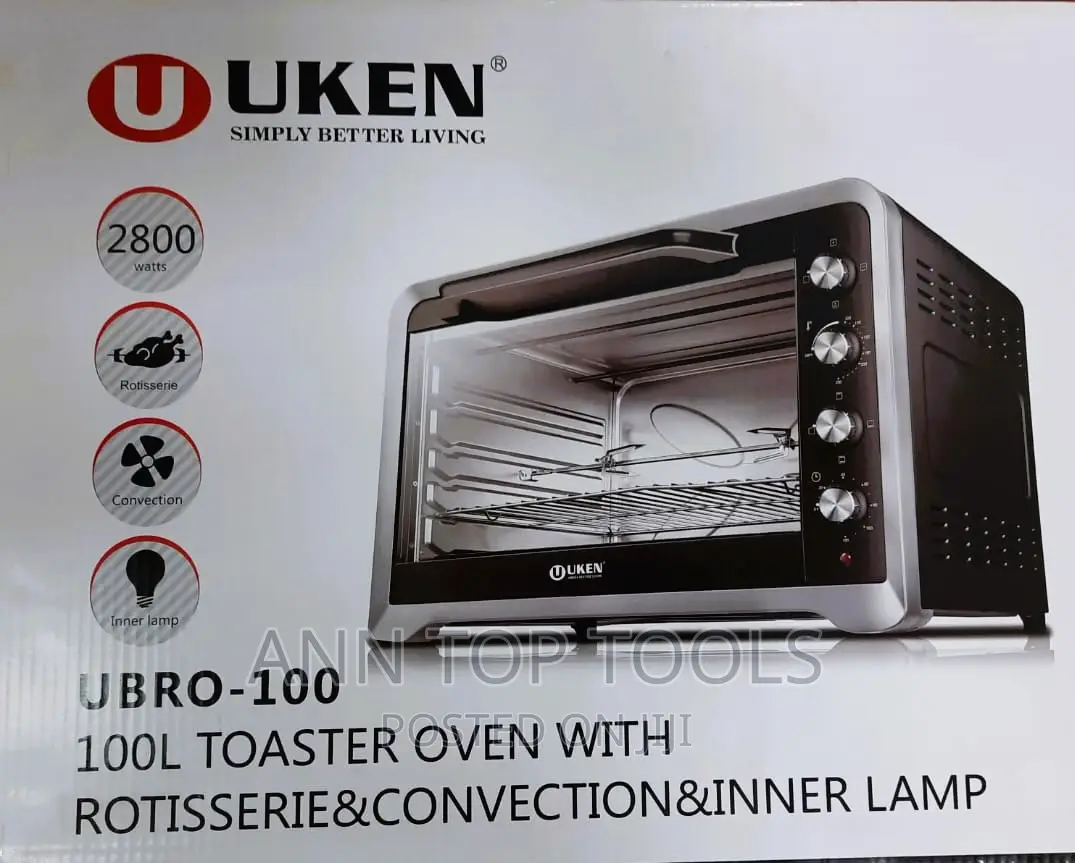 Uken Toaster Oven 45litres
