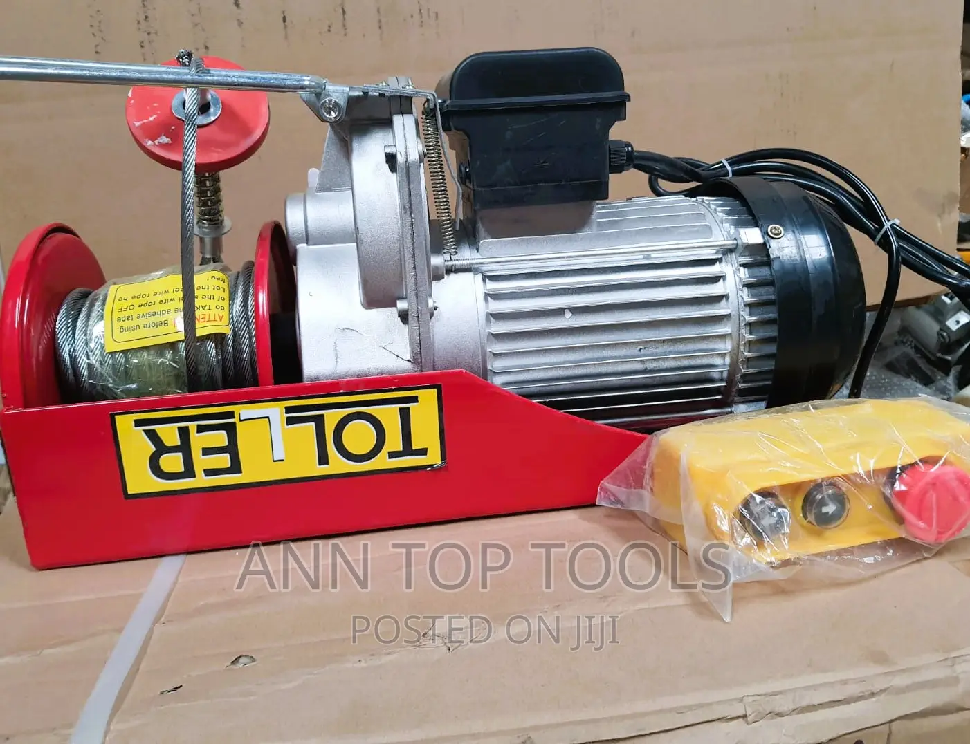 Electric Hoist 1 Ton 1600w 12m
