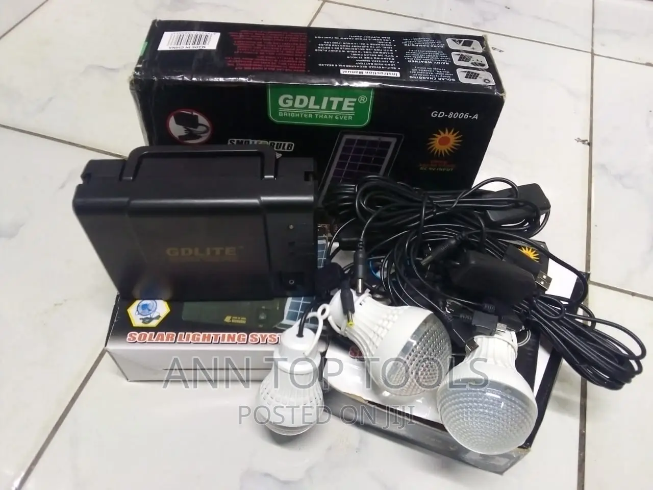 Gd Lights GD-8006-A With Three Bulbs