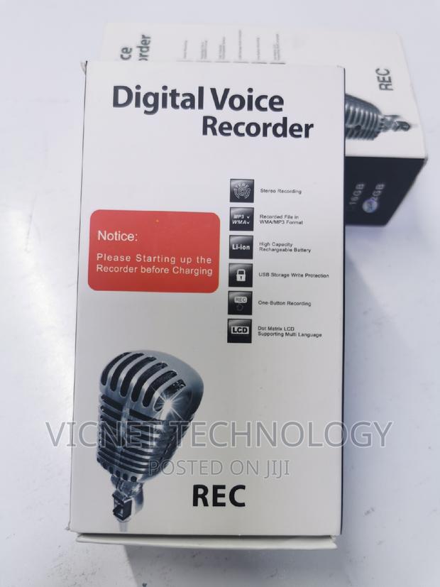 32gb/ 16gb Stereo Digital Voice Recorder With Microphones