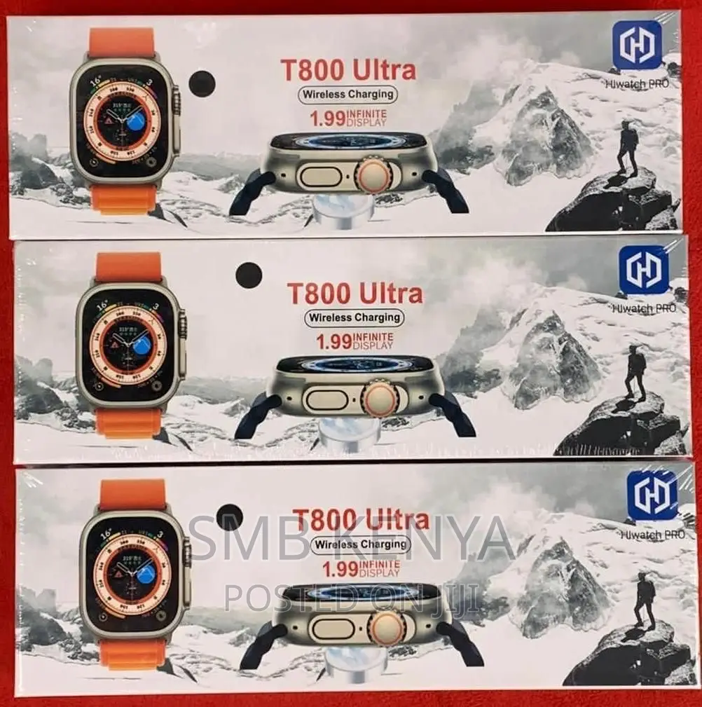 New Design T800 Ultra Full Screen Smart Watch in Mombasa CBD Smart
