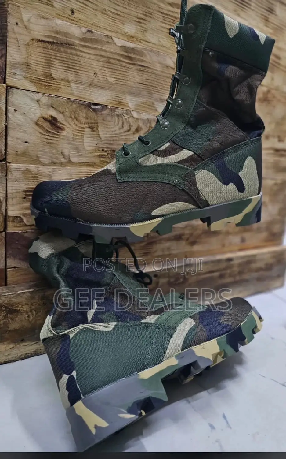 Camouflage Tactical Military Boots 40-45
