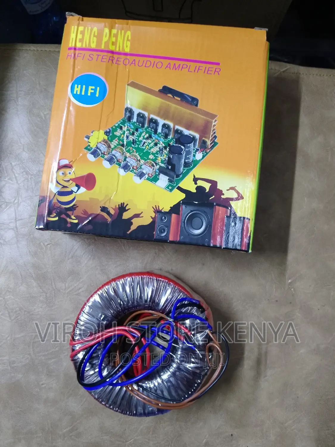 2.1CH Amplifier Board + Toroidal Transformer 24V