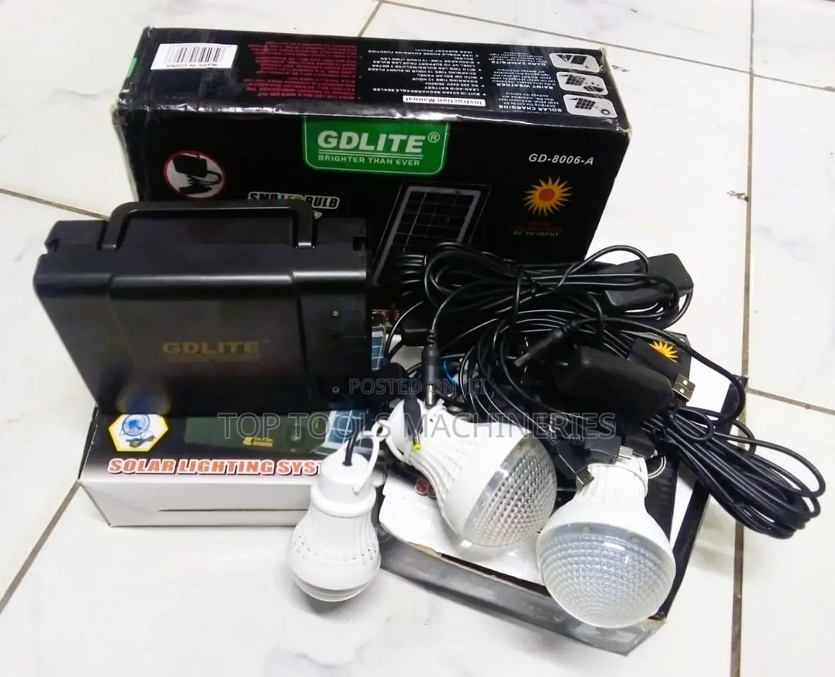 GD Lights GD-8006-A Comes With Three 6v Bulbs