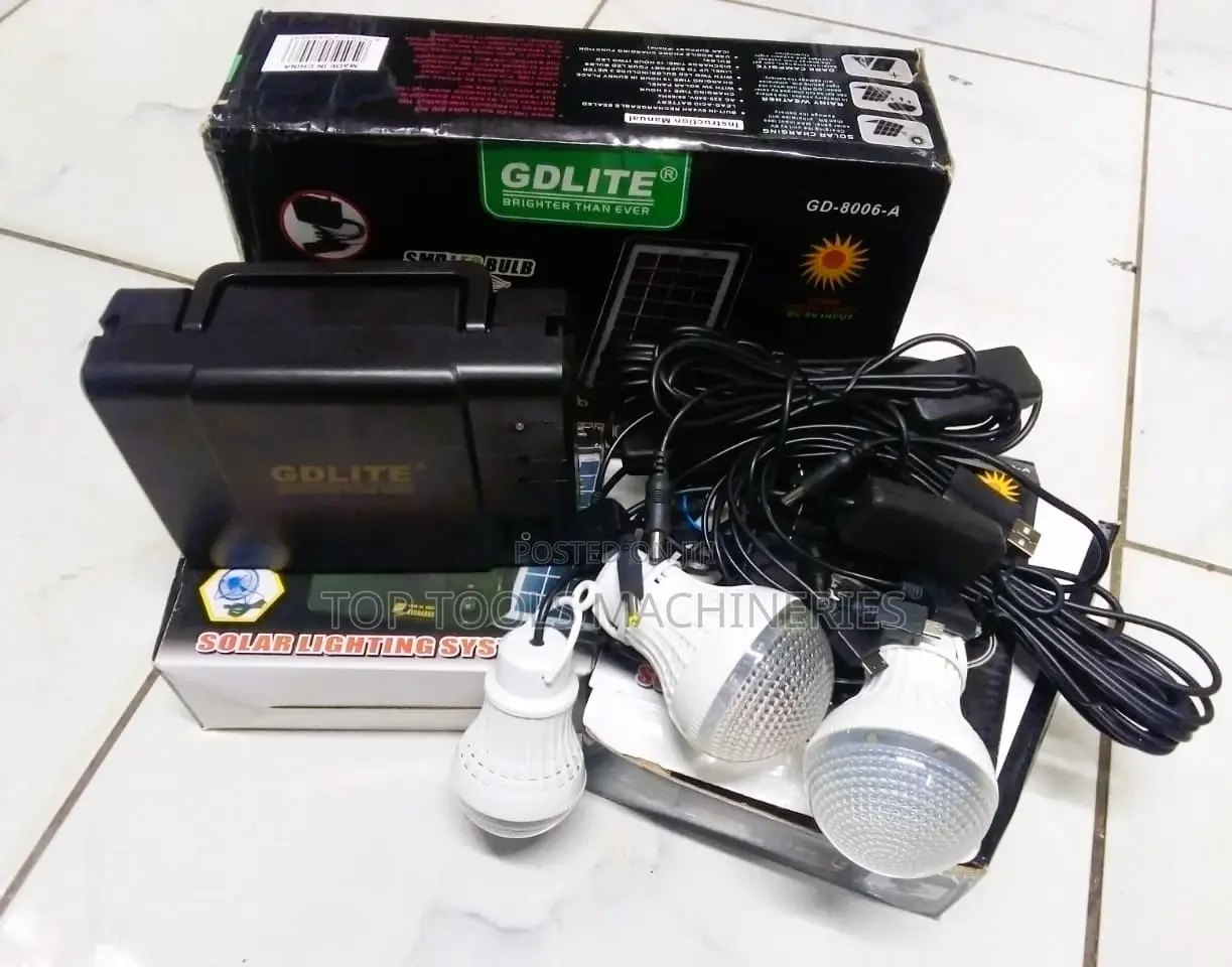 GD Lights GD-8006-A Comes With Three 6v Bulbs