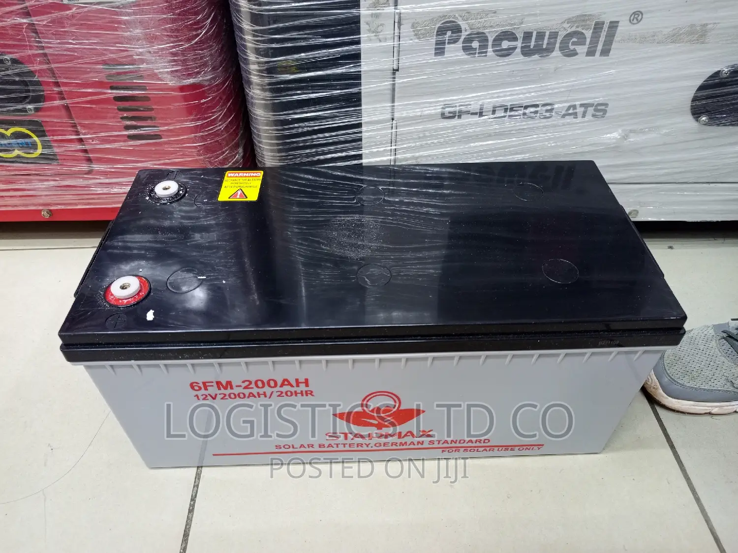 Starmax 6FM 200AH 12V Solar Battery, Maintenance Free
