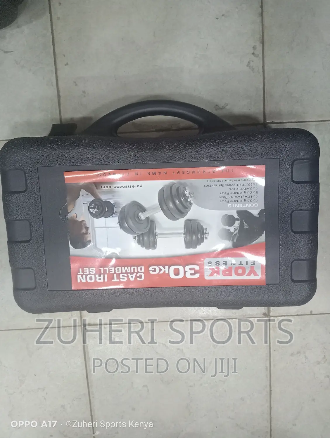 30kg Adjustable Dumbbell Set