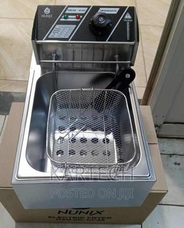 6 LTRS Nunix Electric Single Deep Fryer