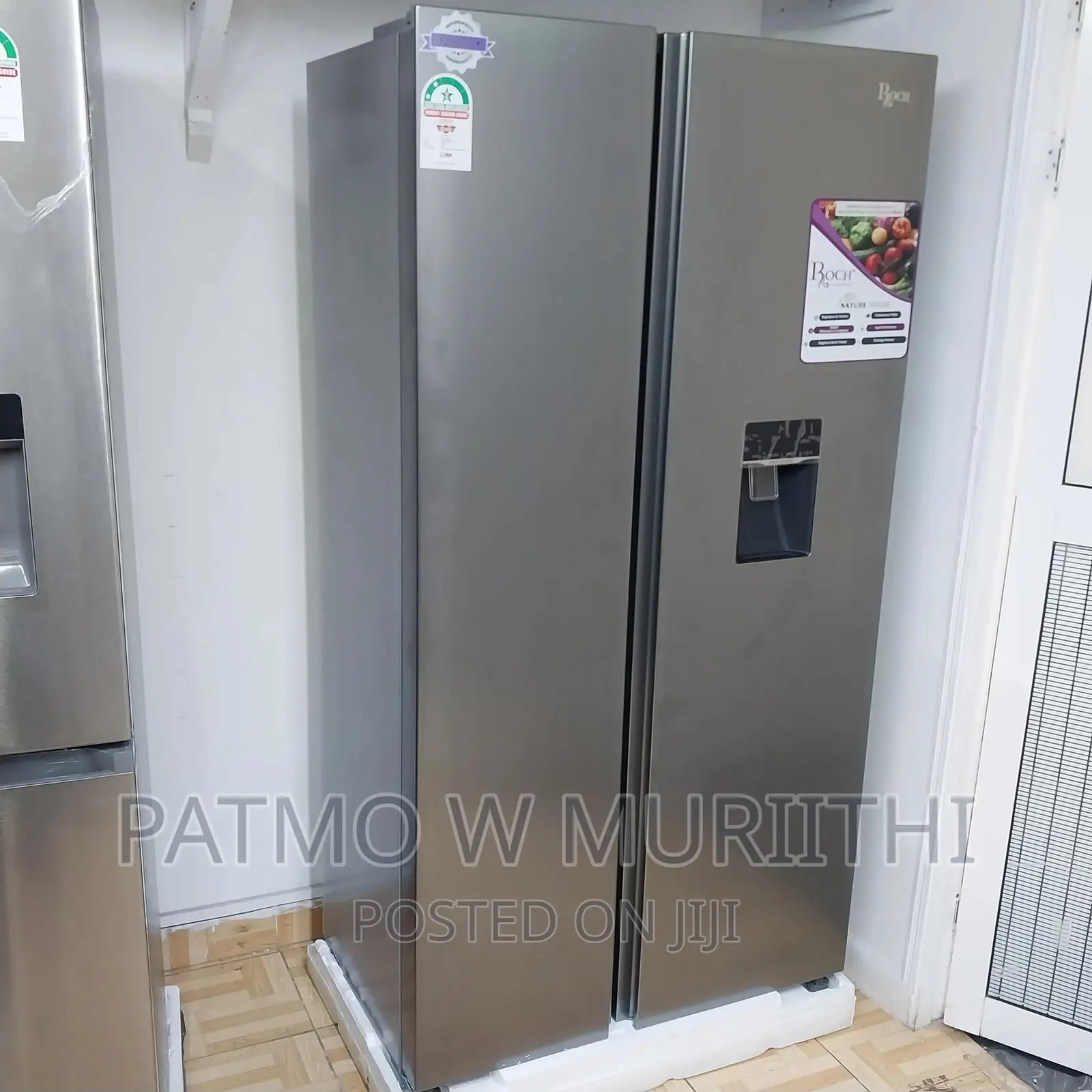 Fridge, Side by Side Refrigerator 439L -Roch