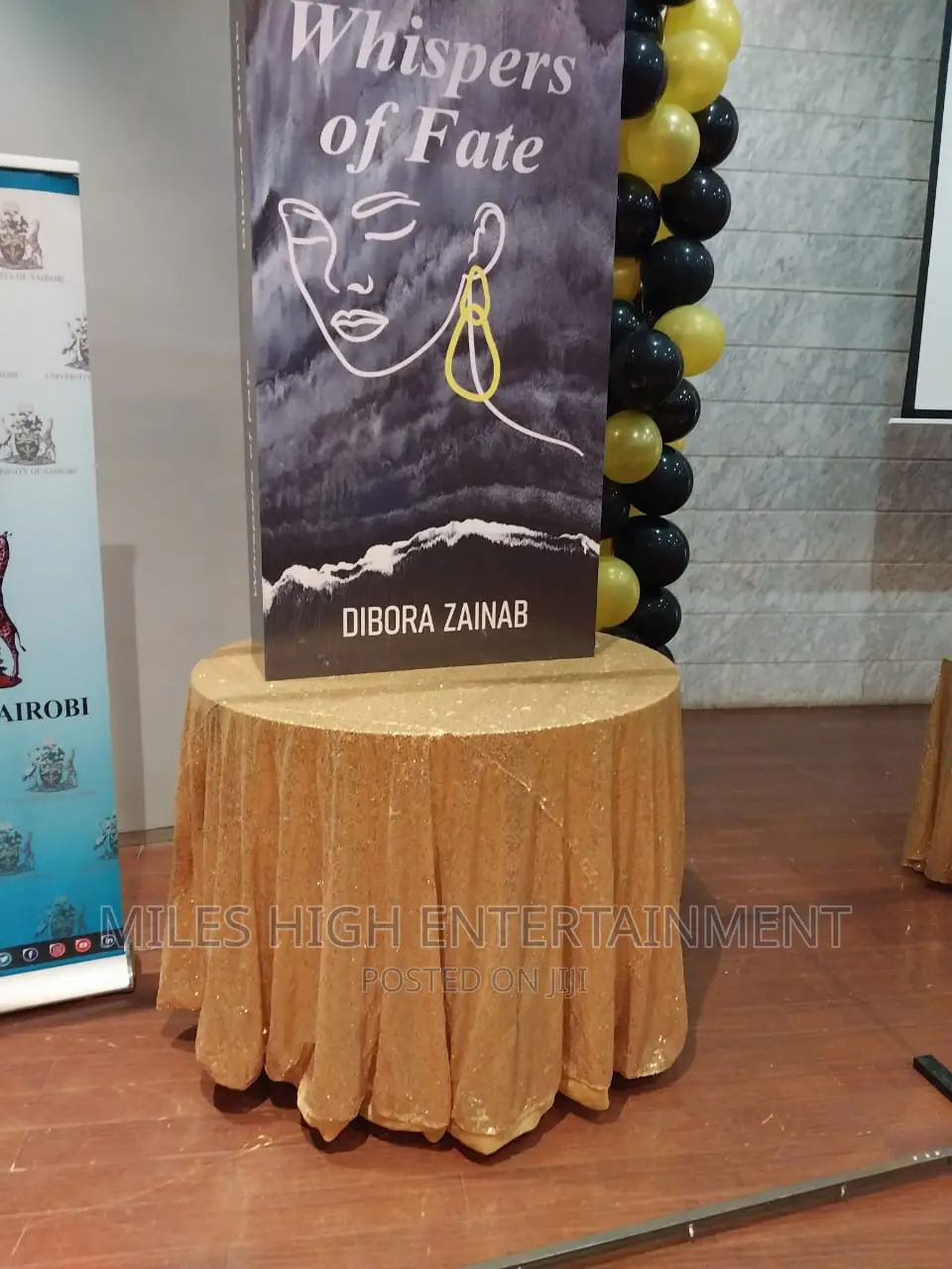 Book Launch Rotating Turn Table