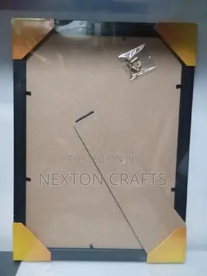 A4 Photo Frame Black