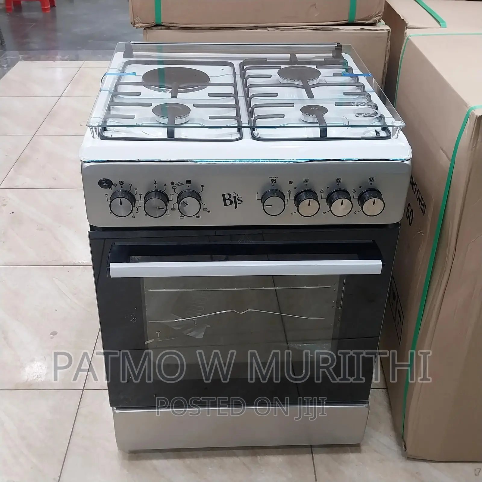 Cooker-Bj's Standing Cooker 60*60 Convectional Oven 3+1