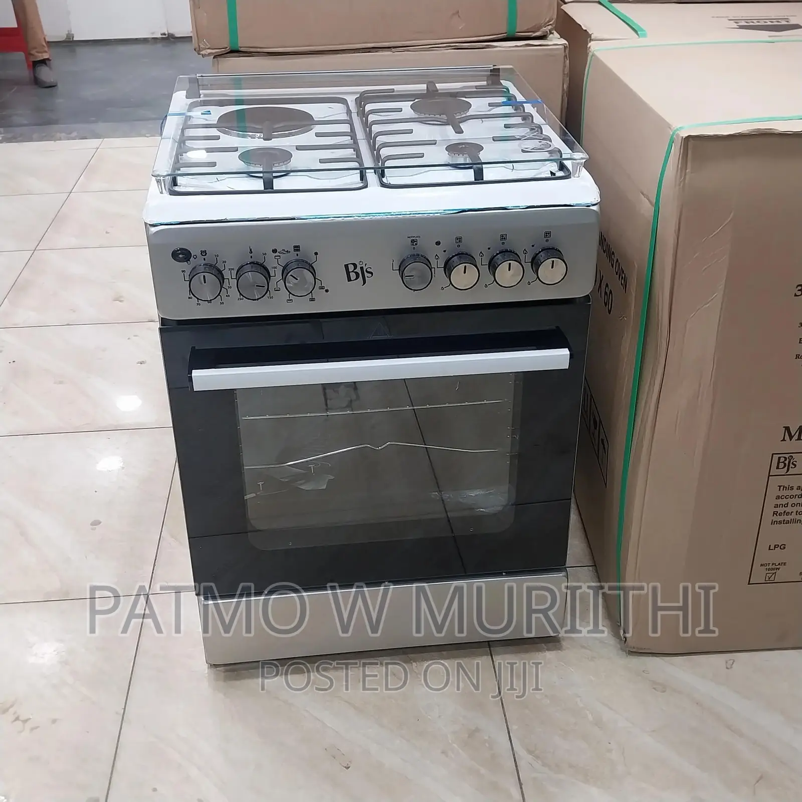 Cooker-Standing Cooker BJS Inox 60*60