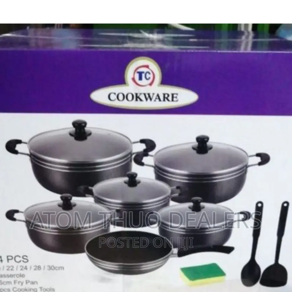 14 Pc's Tornado Non Stick Cookware Set