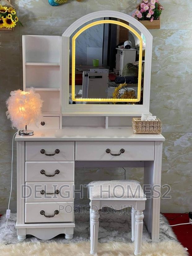 Dressing Table With LED Lighting - main view