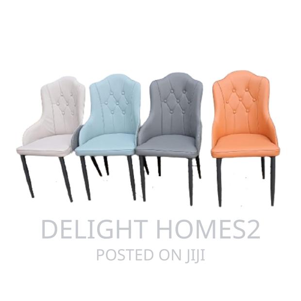 Dining Chair in Leather - main view