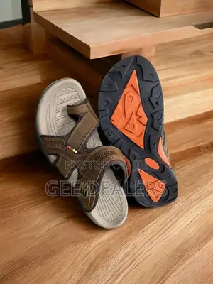 Leather Men Open Shoes 40-45