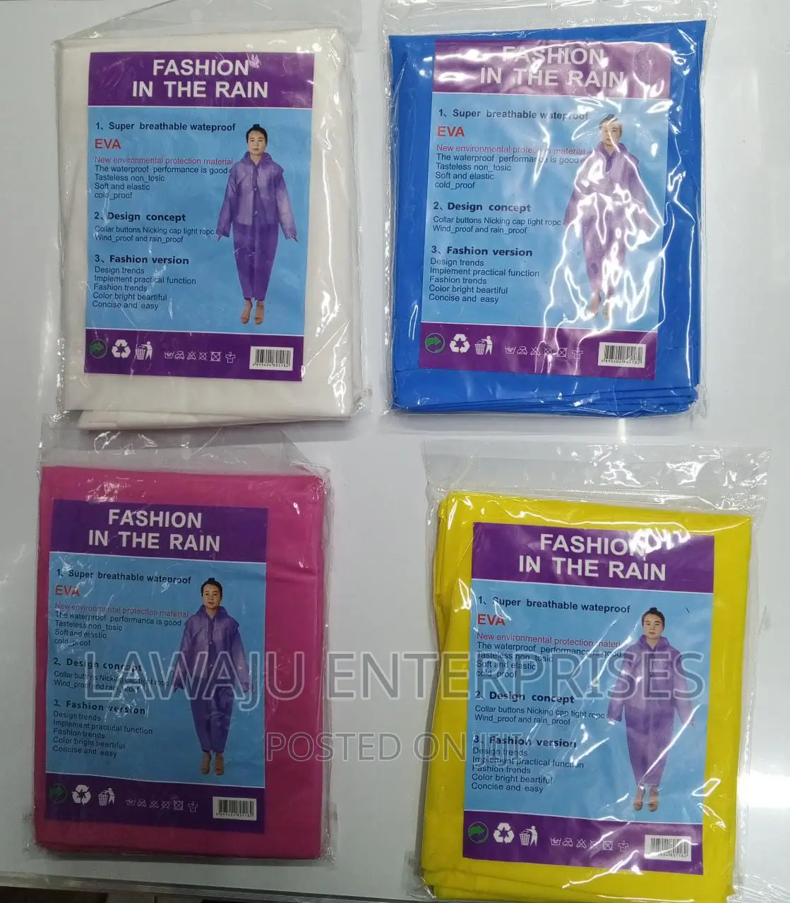 Adult Rain Coat