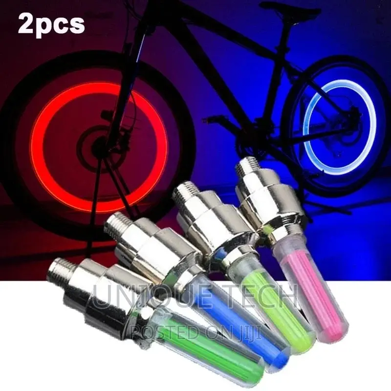 Wheel Tire/Tyre Valve With LED - When in Motion