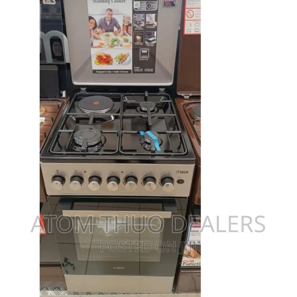 Mika 50*60 3+1 Standing Cooker With Electric Oven 