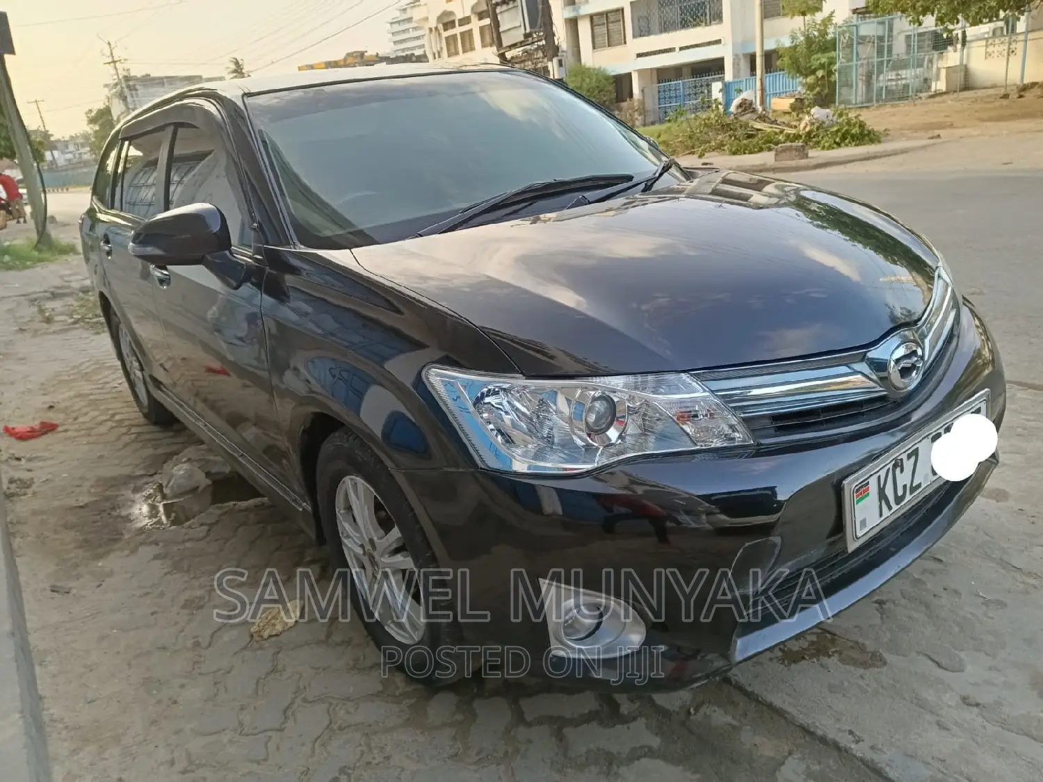 Toyota Corolla Fielder 2014 Black