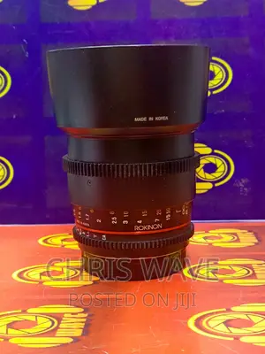 Rokinon Canon 85mm F1.5 Cinema Lens