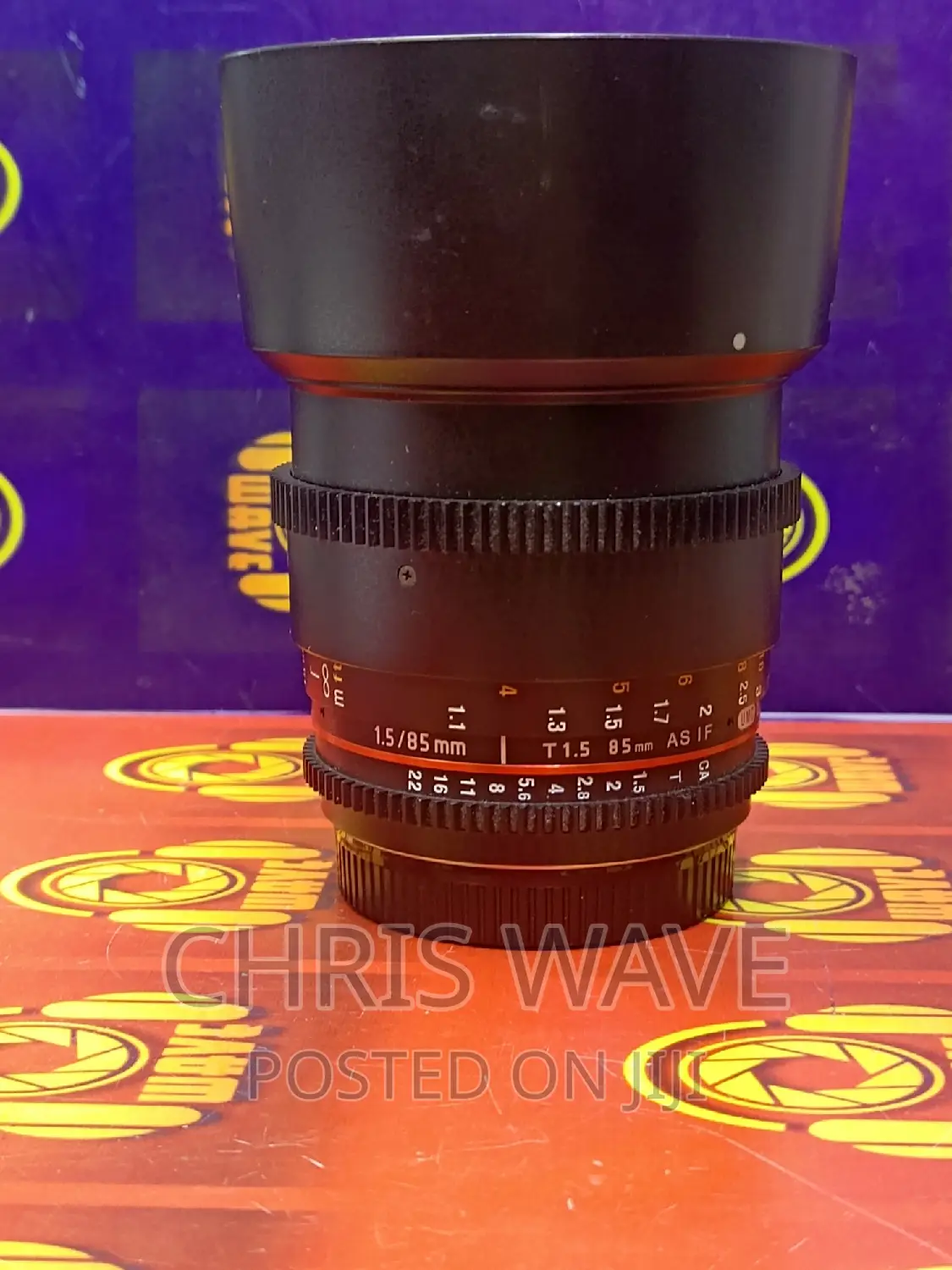Rokinon Canon 85mm F1.5 Cinema Lens