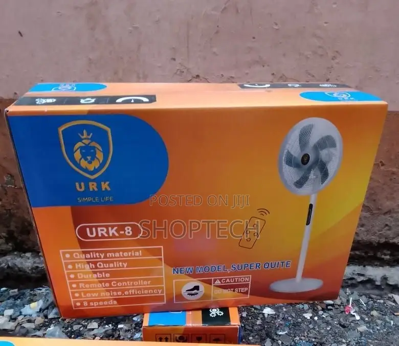 Urk Standing Fan With Control Remote