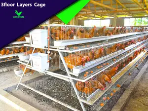 3floor Hens Layers Cage.In Kenya(Saves Space)One Year Warran