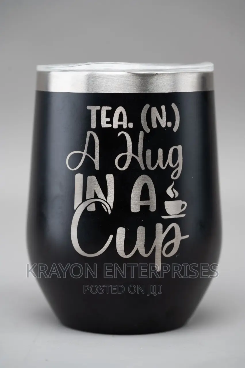 Uv$Engraving on Round Tumblers
