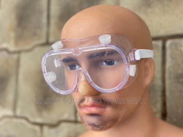 Aesthetic Clear Safety Protective Goggles - main view