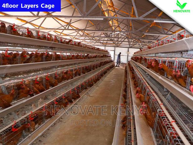 Chicken Layers Cage/4floor Easy to Control - main view