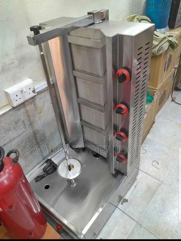 Commercial Shawarma Gas Machine 4 Burner - main view