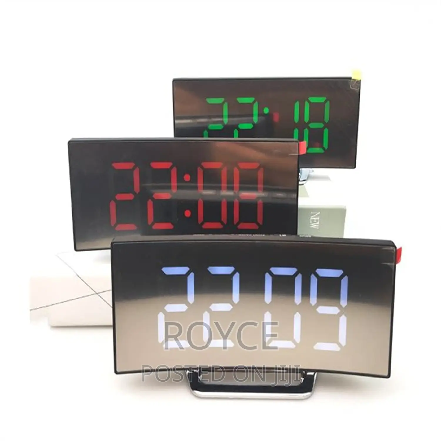 Digital Alarm Clock-(7")