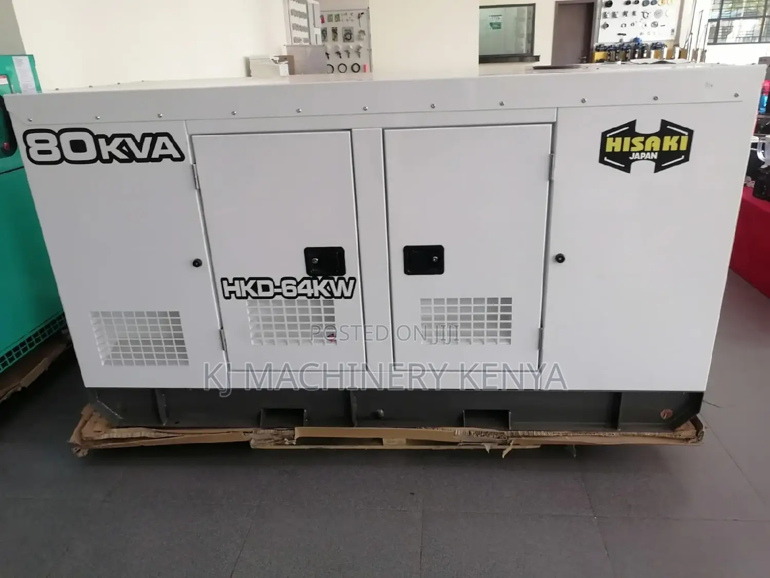 80kva Diesel Silent Generator Hisaki Brand New in Stock