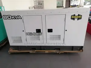 80kva Diesel Silent Generator Hisaki Brand New in Stock