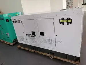 80kva Diesel Silent Generator Hisaki Brand New in Stock