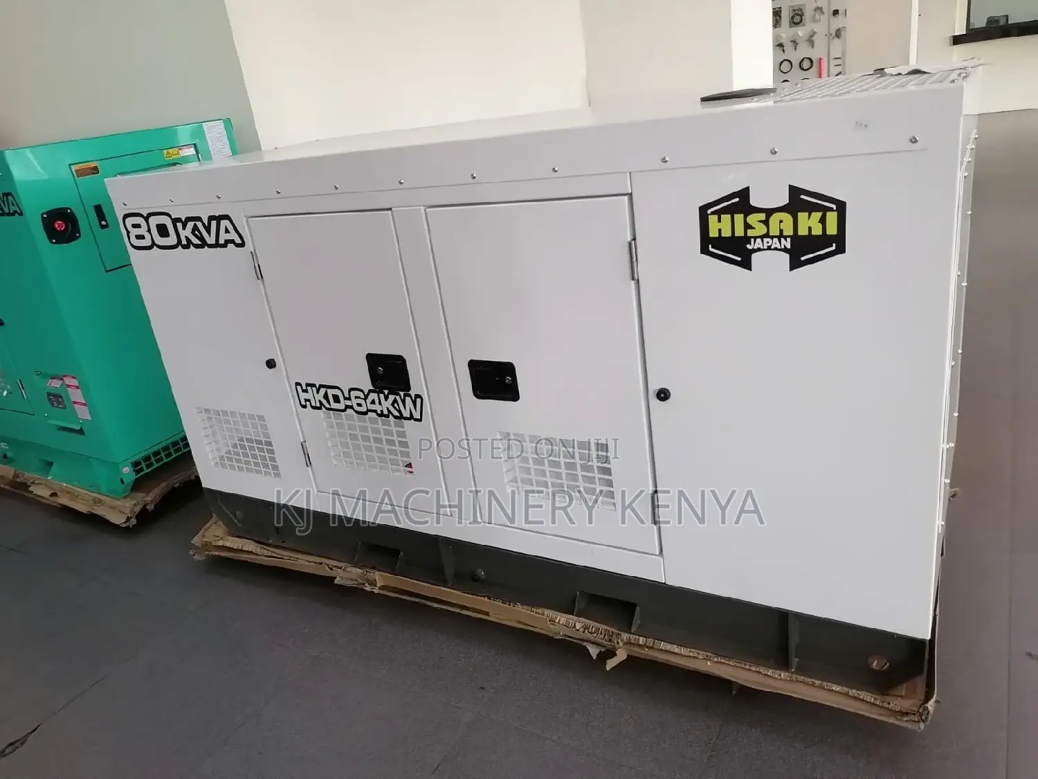 80kva Diesel Silent Generator Hisaki Brand New in Stock