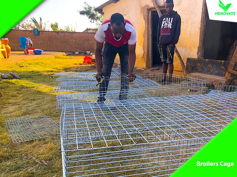 Cool And Best IMPROVED KIENYEJI/Broiler Cage (Available