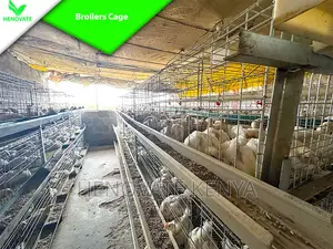 Reliance Poultry BROILER Cages in Kenya With Quality Feeders